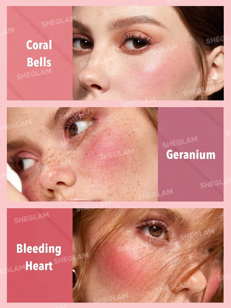 پالت رژ گونه 6 تایی شیگلم blushing bouquet