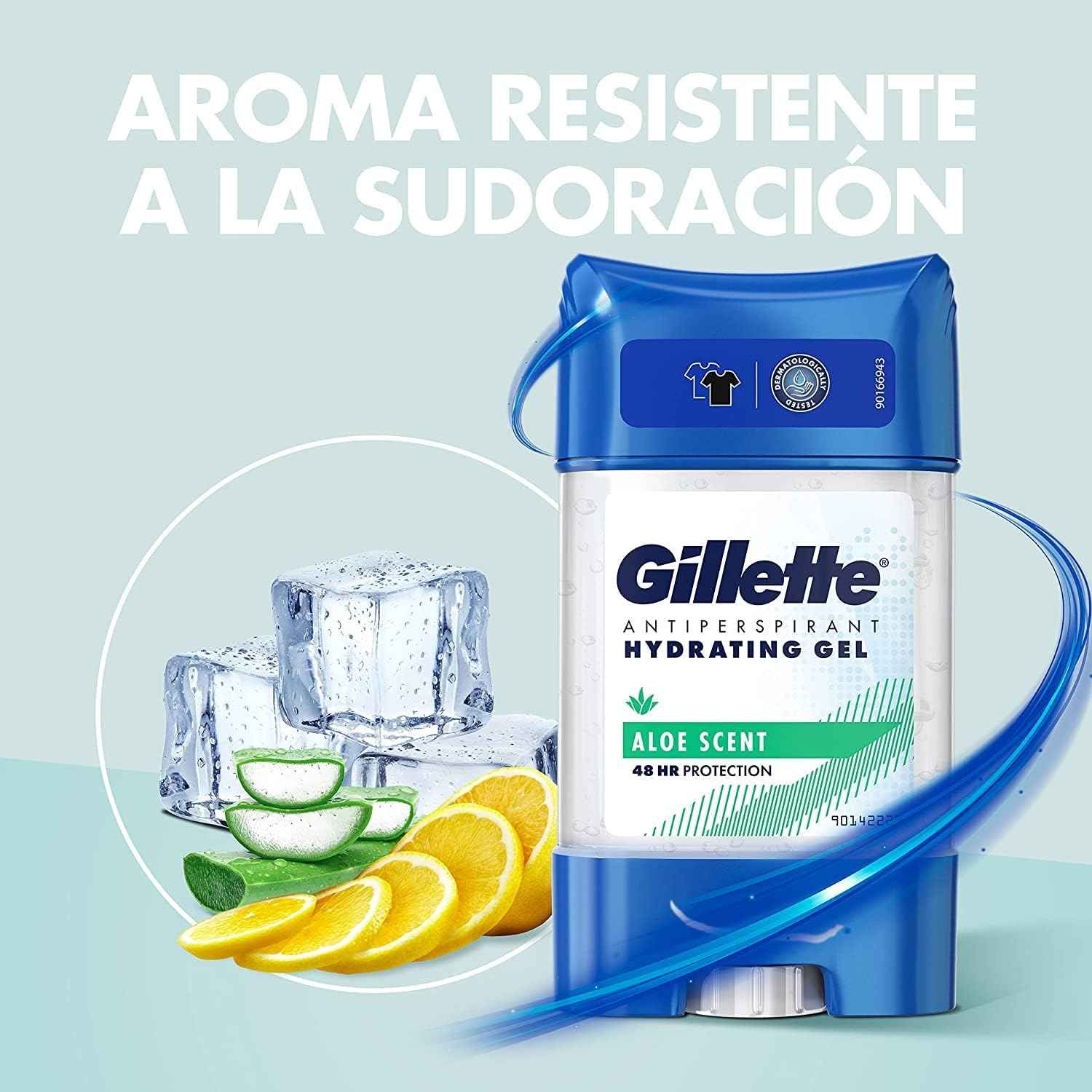 مام ژله ای ژیلت  aloe scent
