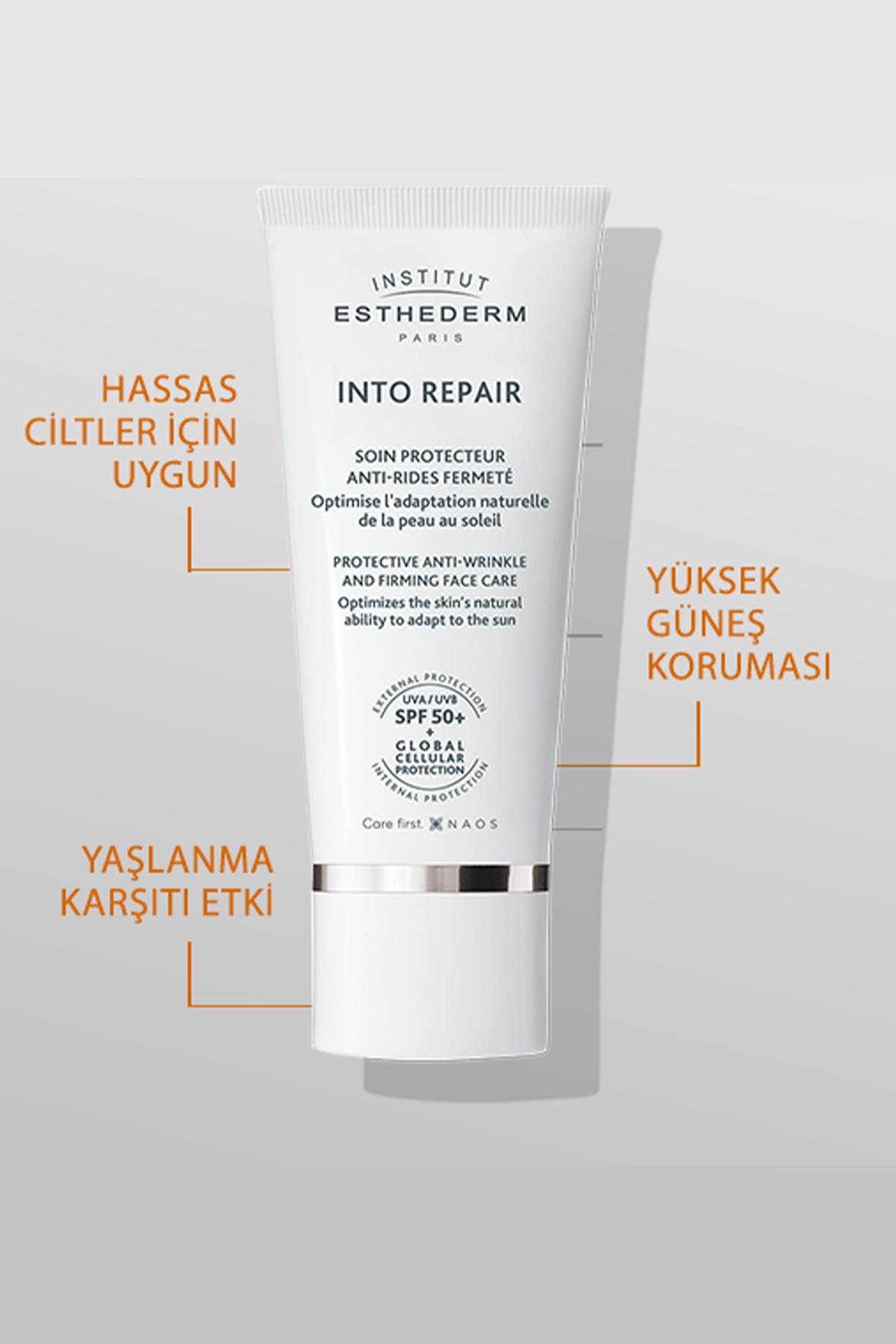 ضد آفتاب استادرم ضد لک روشن کننده و ضد چروک into repair