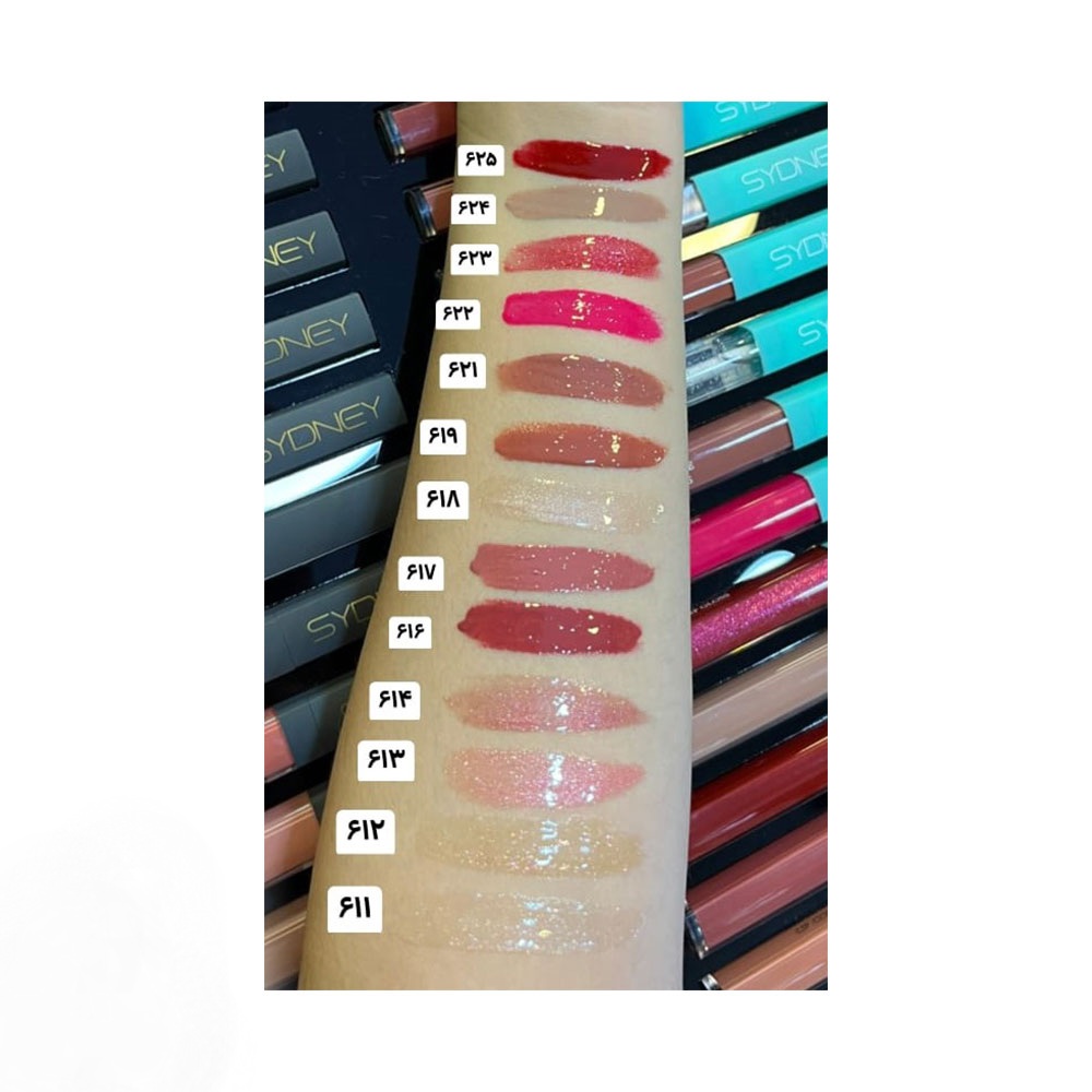 لیپ گلاس سیدنی/رژ لب مایع شاین سیدنی