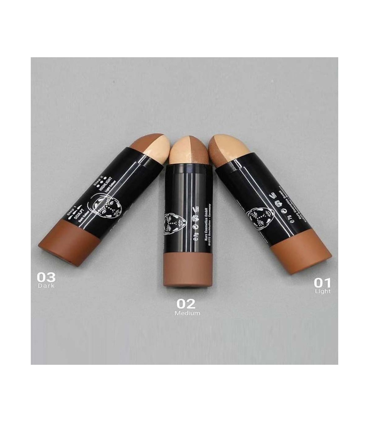 قلم کانتور دو رنگ یورن