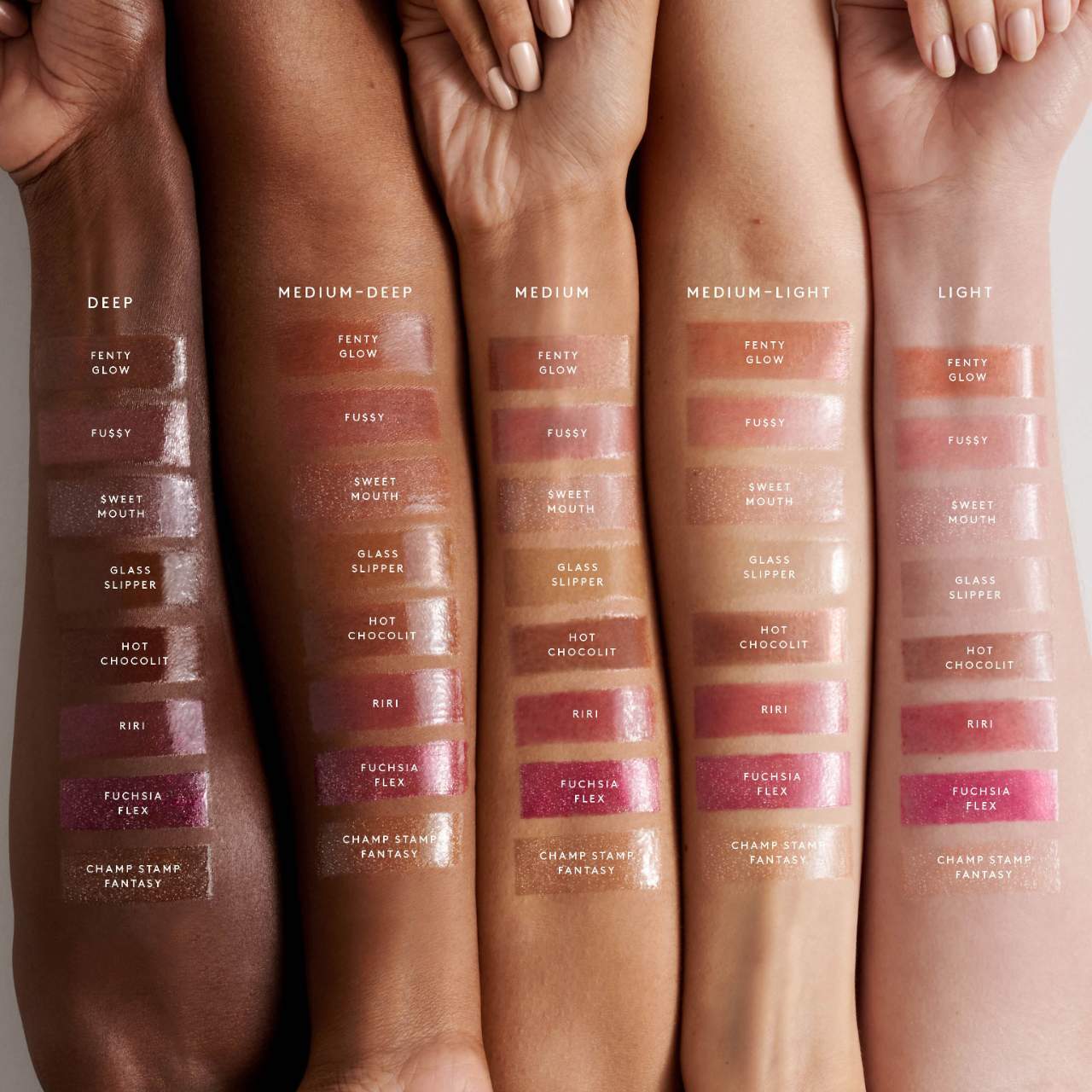 لیپ گلاس فنتی بیوتی gloss bomb