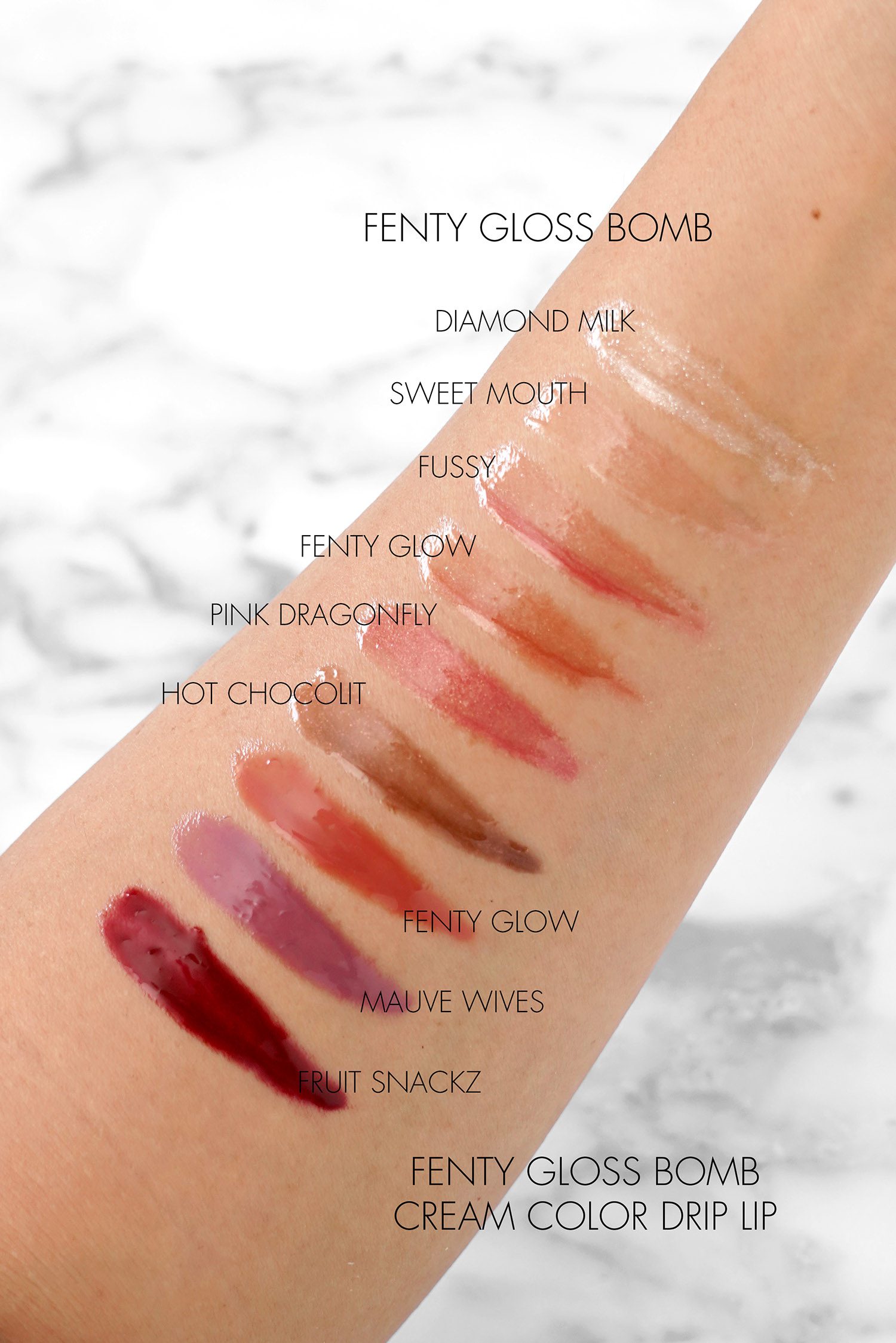 لیپ  کرم گلاس بمب فنتی بیوتی