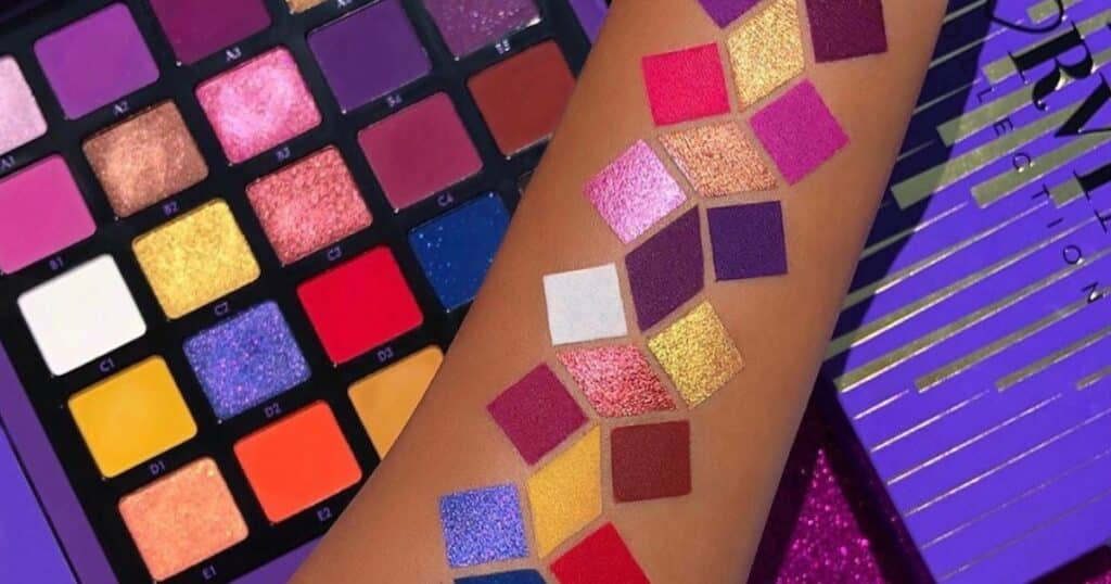 پالت سایه 25 رنگ نوروینا آناستازیا پروپیگمنت 1