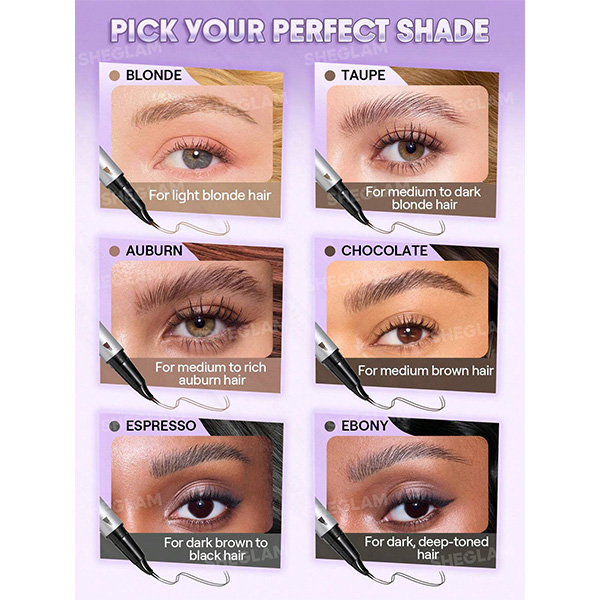 هاشور و لمینت ابرو شیگلم دو سر