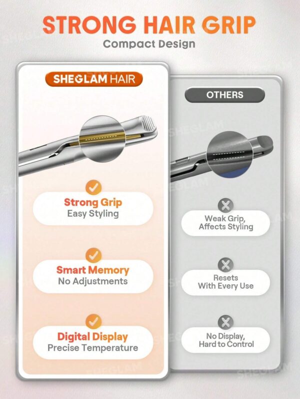 اتو مو دو کاره شیگلم صاف کننده و فرکننده