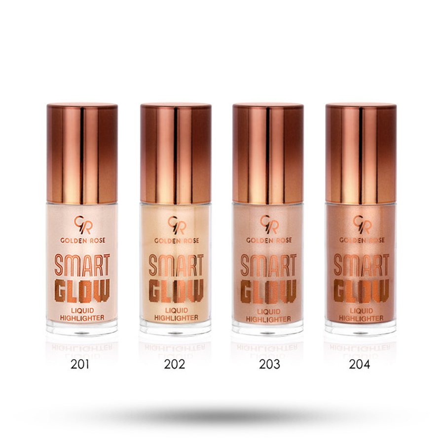 هایلایتر مایع اسمارت گلو گلدن رز