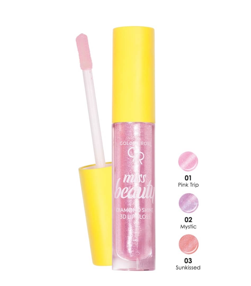 لیپ گلاس گلدن رز شاین