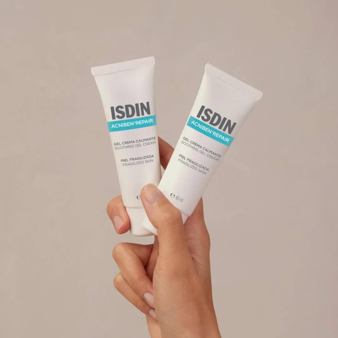 ژل کرم ایزدین مرطوب کننده و آبرسان و ترمیم کننده