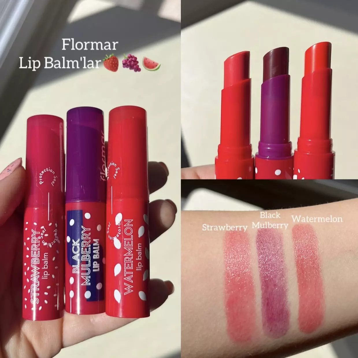 بالم لب استیکی فلورمار