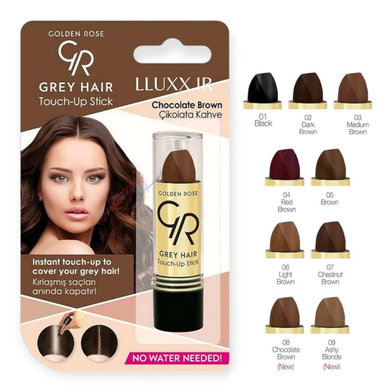 رژ مو گلدن رز