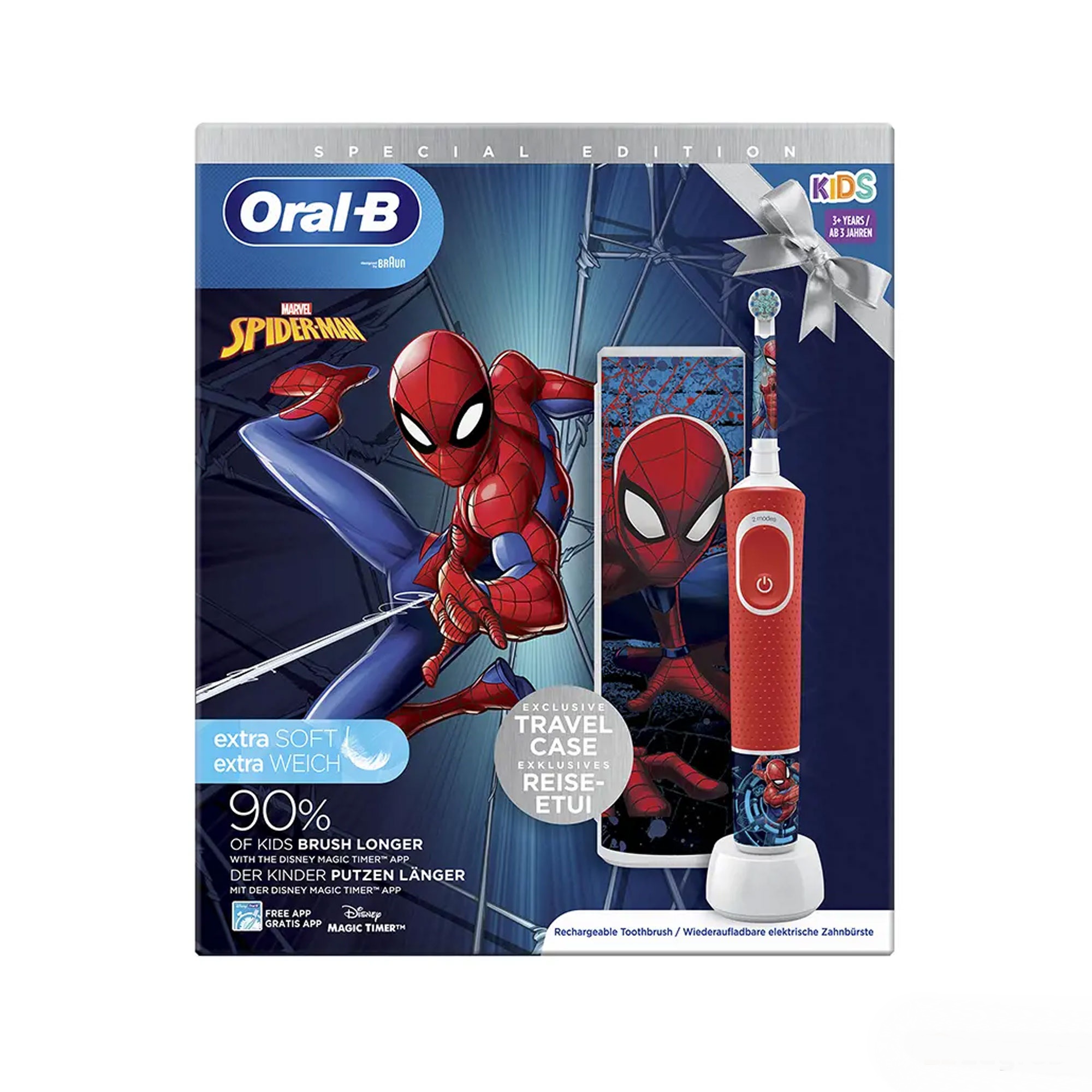 مسواک برقی اورال بی کودکان (اسپایدرمن)