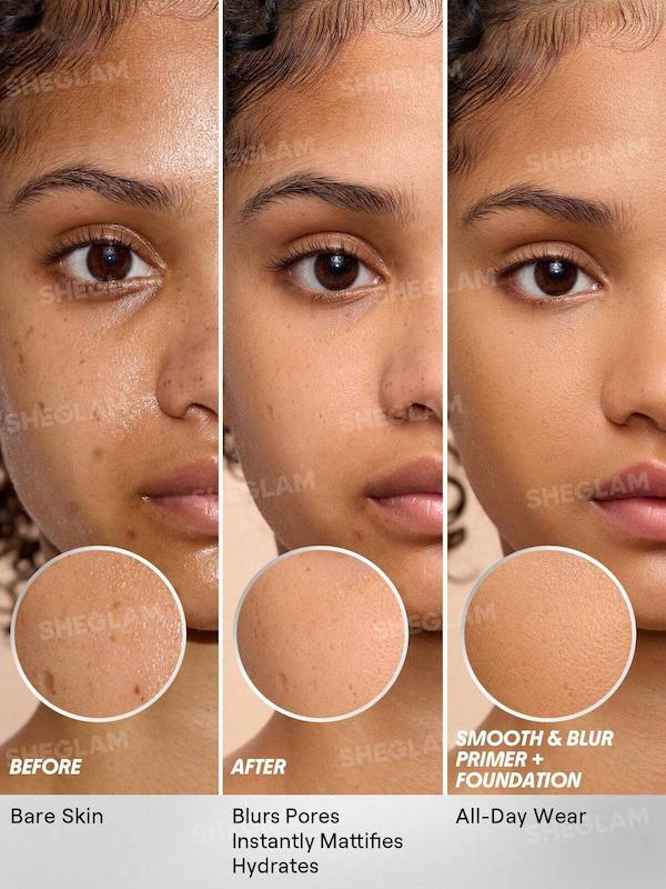 پرایمر مات و صاف کننده شیگلم مدل Camera On  Smooth & Blur