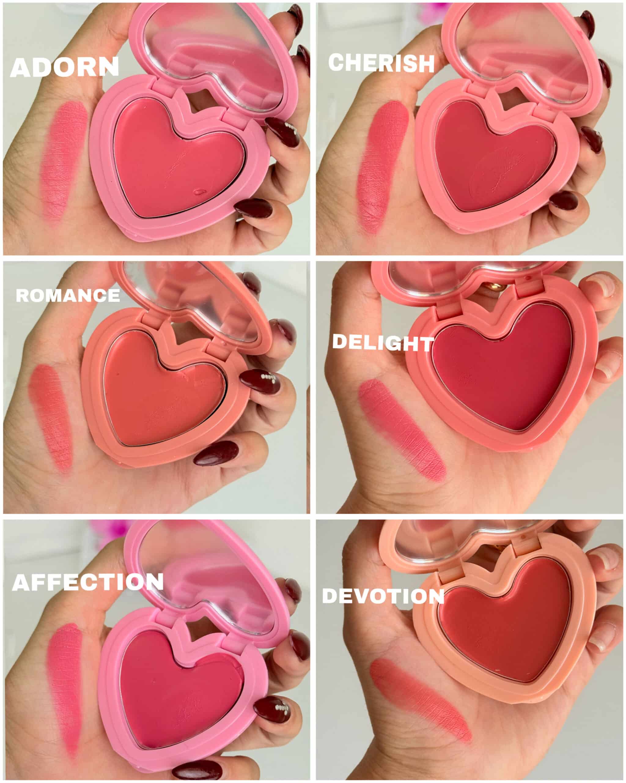 رژگونه کرمی قلبی شیگلم