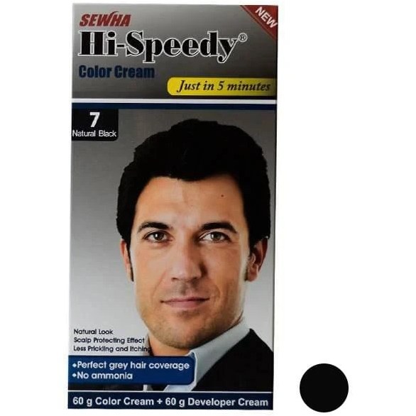 کیت رنگ موی مردانه های اسپیدی