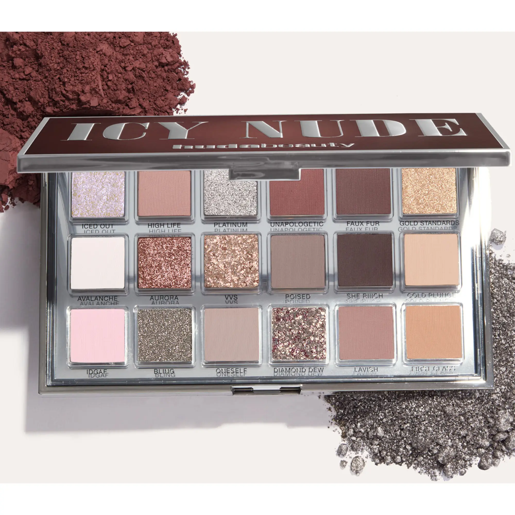 پالت سایه چشم هدی بیوتی مدل ICY NUDE