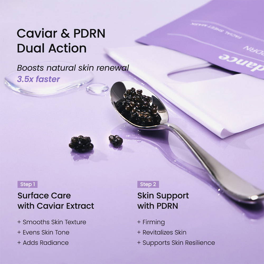 ماسک ورقه ای خاویار PDRN بایودنس