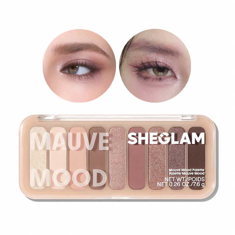 پلت سایه چشم 9 رنگ شیگلم  mauve mood