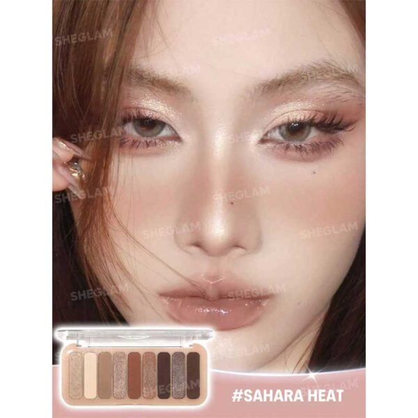 پلت سایه چشم 9 رنگ شیگلم sahara heat