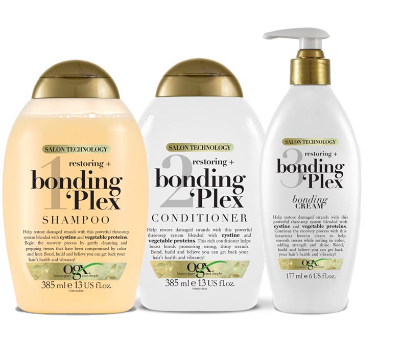 کرم موی باندینگ پلکس اوجی ایکس OGX Restoring + Bonding Plex Bonding Cream